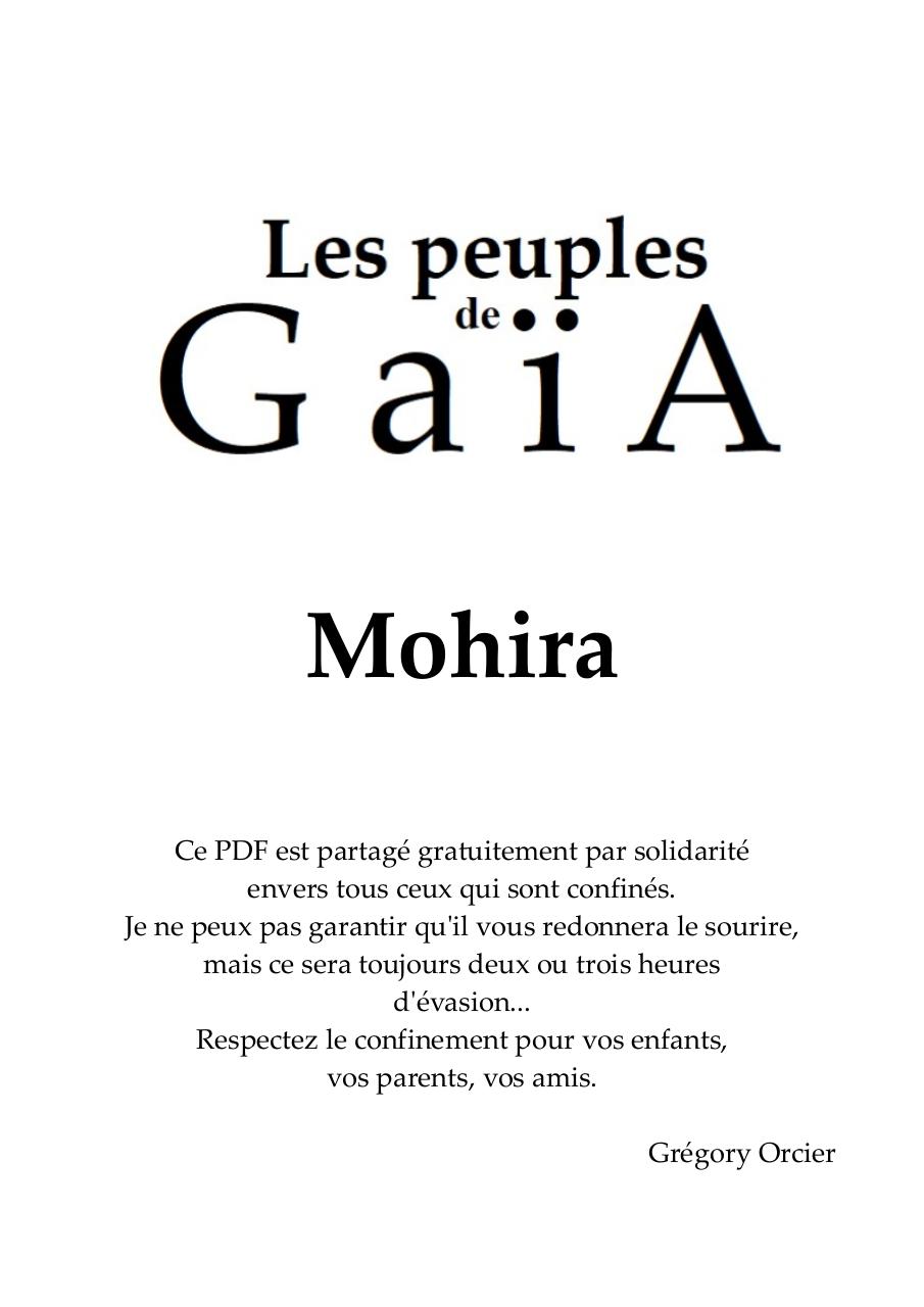 Les peuples de GaïA - Mohira (extrait Confinement).pdf - page 2/101